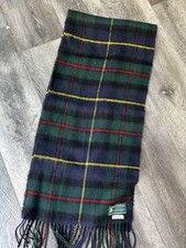 Scotland Highlander 100 New Wool Scarf Plaid by Lochcarron