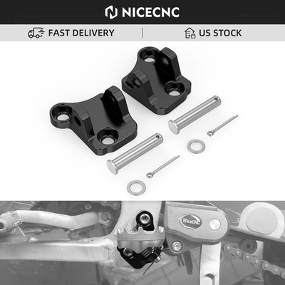 CNC Footpeg Lowering Mount Bracket Kit For Yamaha YZ 125 250 125X