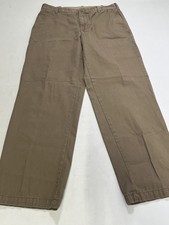 Mens Izod Saltwater Green Chino Pants 32x32 EUC