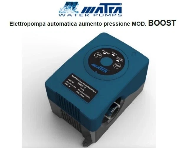 ELETTROPOMPA AUTOMATICA PER AUMENTO PRESSIONE BOOST 18 MATRA 1,8 BAR