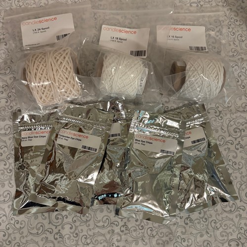 Candle Science Wicks and Color Chips Bundle