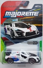 MAJORETTE · McLAREN SENNA · WHITE · RACING PREMIUM · BRAND NEW VEHICLES & RARE