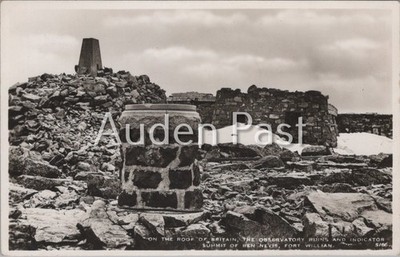 Ben Nevis Gipfel Schottland Echt Foto Postkarte 1948 - J.B. White Dundee