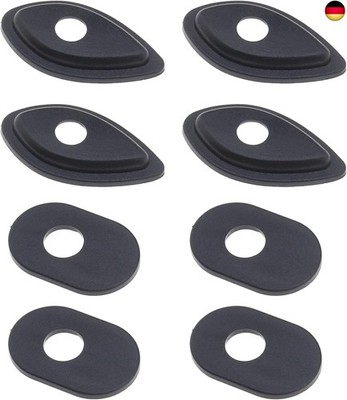 eMagTech 8 x vordere und hintere Motorrad-Blinker-Adapter Abstandshalter