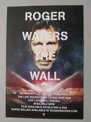 ROGER WATERS THE WALL  ORIGINAL MAGAZINE ADVERT