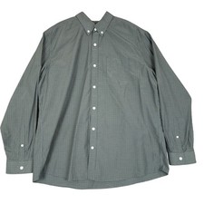 Eddie Bauer Mens XL Wrinkle Free Relaxed Fit Long Sleeve Button Down Shirt