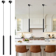 Pendant Lights Kitchen Island 2 Pack, Modern Pendant Light for Bedroom Bedsid...
