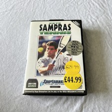 ebay® Auktion 366476737104 | Vintage Pete Sampras Tennis J Cart Sega Mega Drive Spiel PAL UK 1994 komplett Thumbnail of ebay® auction 366476737104 | Vintage Pete Sampras Tennis J Cart Sega Mega Drive Spiel PAL UK 1994 komplett