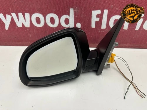2014-2018 BMW X5 F15  LEFT (DRIVER SIDE) DOOR REAR VIEW MIRROR GRAY (A90) OEM
