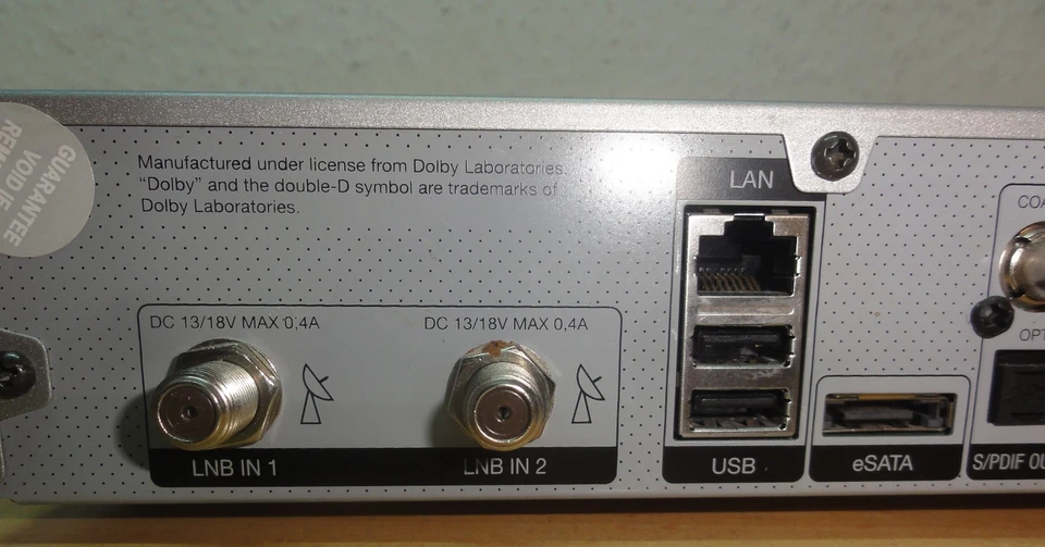 TechniSat Digit ISIO S HD Twin-Sat-Receiver mit kompatibler Fernbedinung - Bild 4 von 4