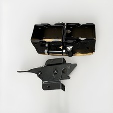 Self-Locking Gate Latch Heavy Duty Full Post Mount Automatic Lever 2-3/8" Wood