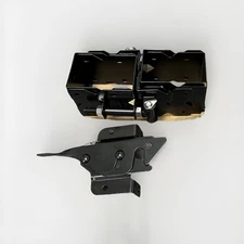 Self-Locking Gate Latch Heavy Duty Full Post Mount Automatic Lever 2-3/8" Wood