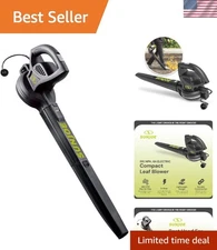 All-Purpose Electric Leaf Blower - 6-Amp, Lightweight Design for Yards & Patios