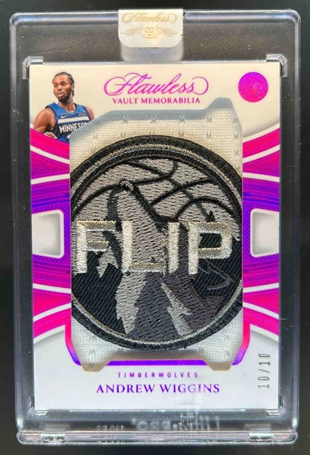 2024-25 Panini Flawless Andrew Wiggins Vault Memorabilia Patch #10/10