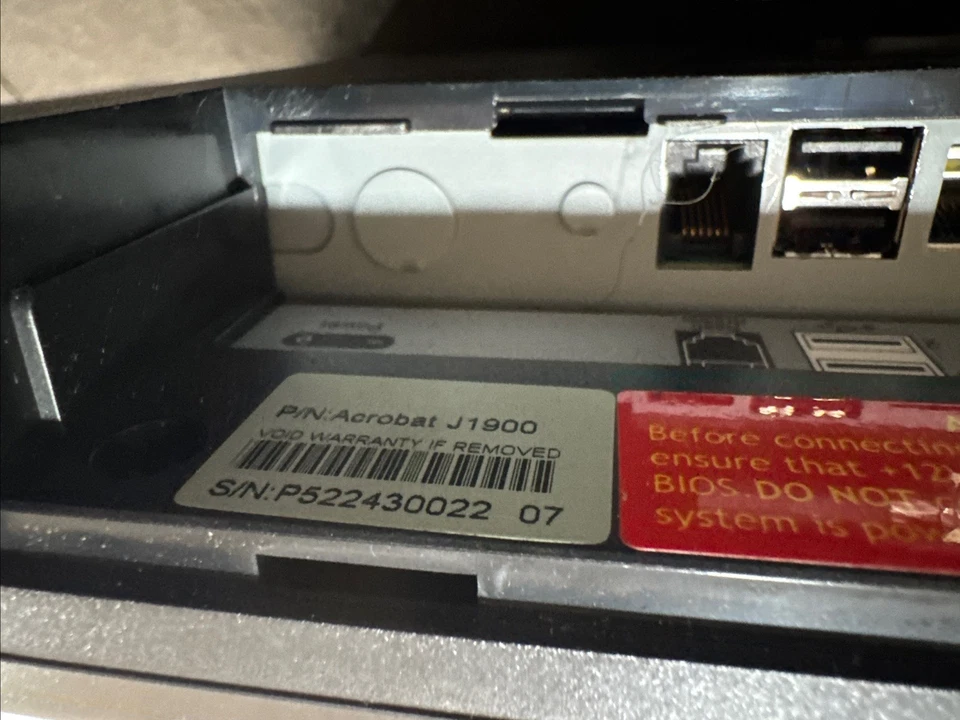 Touch Dynamic Pulse J1900 POS Windows 7 W/ Touchscreen And Card Reader - Image 4 of 4