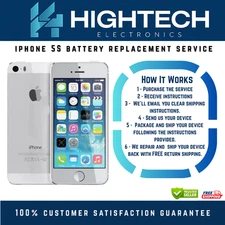 iPhone 5S Battery Replacement Service 🔋 | USA Seller | Fast & Reliable Repair