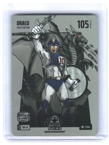 Bo Jackson Battle Arena - Draco STEEL Silver Battlefoil -SBF-30