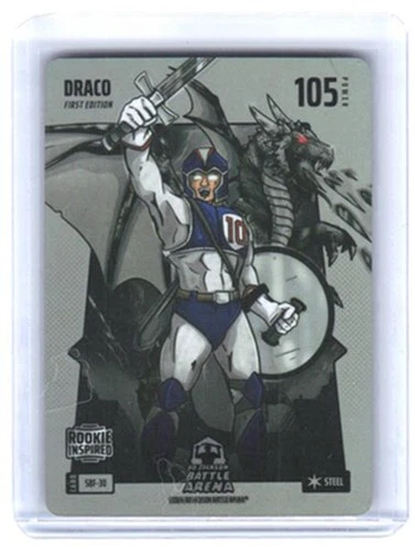 Bo Jackson Battle Arena - Draco STEEL Silver Battlefoil -SBF-30