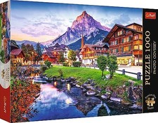 Puzzle 1000 element&oacute;w Premium Alpejskie Miasto TREFL 10854 TR TREFL
