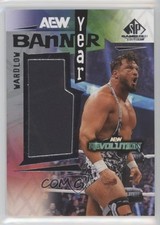 2025 SP Game Used AEW Banner Year 2024 REVOLUTION Wardlow #BYRV-WD 0gl1