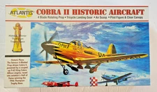 ATLANTIS Cobra II Historic Aircraft 1:46 Scale Plastic Model Kit H-144 -Sealed
