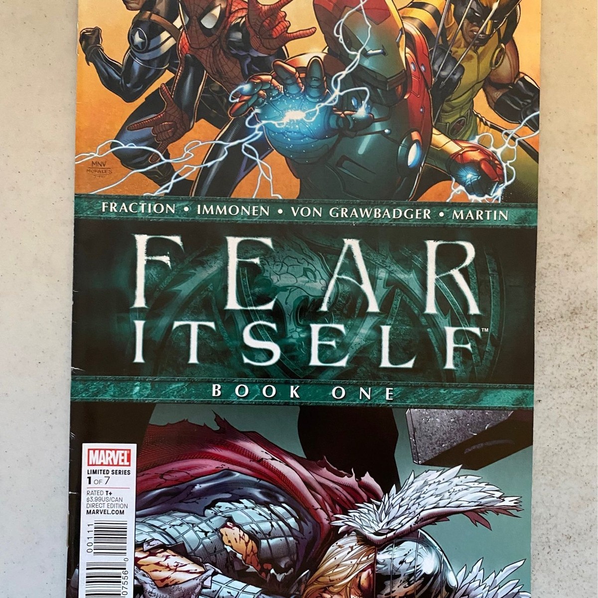 Marvel Comics Fear Itself Book #1 of 7 | eBay