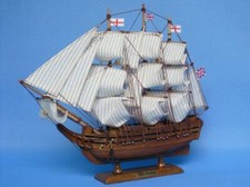 Charles Darwin's HMS Beagle Model Ship 14"