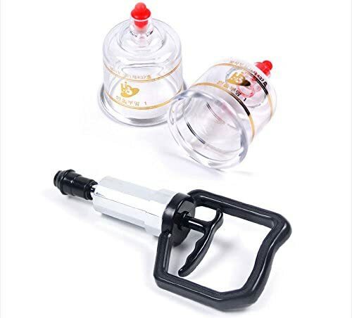 Cupping Set Hansol Professional Therapy Equipment Pumping Handle Massage Remedie - Picture 9 of 12