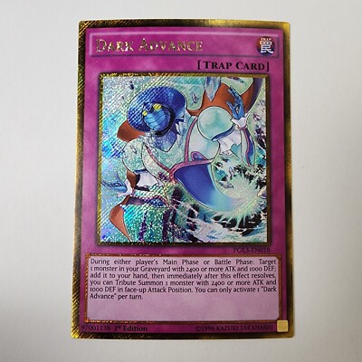 Dark Advance - PGL3-EN018 - Gold Secret Rare - NM - 1st ed - Yugioh