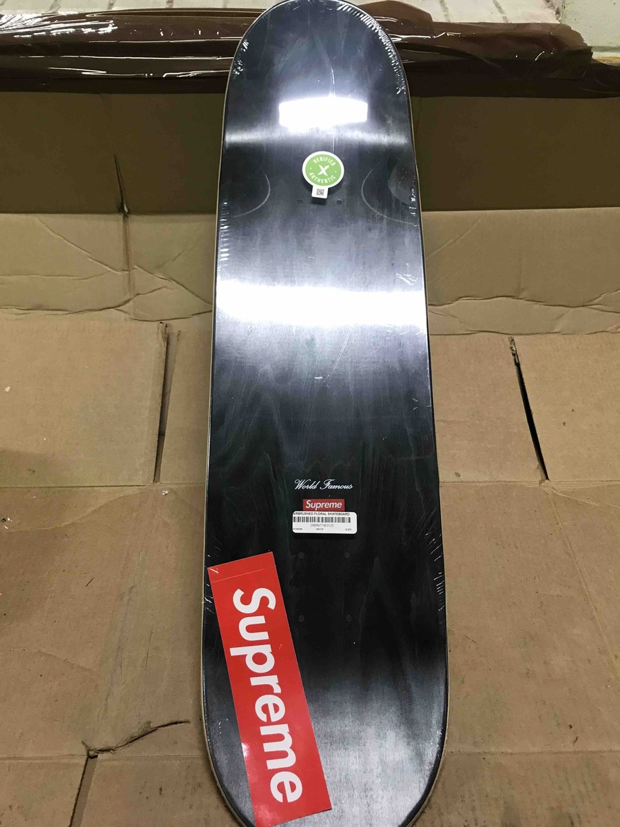 Supreme Airbrushed Floral Skateboard Deck White | eBay Supreme Airbrushed Floral Skateboard Deck White | eBay