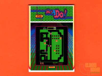 Mr. Do! marquee/bezel 2x3'' fridge/locker magnet Universal arcade