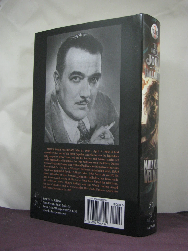 signed by 3(ed,artist,int),The Complete John the Balladeer by Manly Wade Wellman Foto 4 de 4