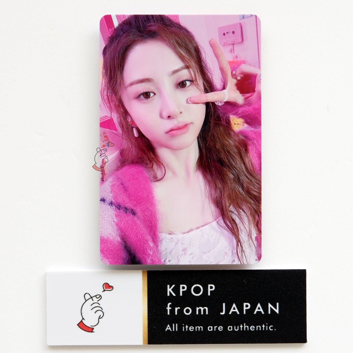 m2 b ver ユンジン　特典トレカ LE SSERAFIM YUNJIN 2nd Album ANTIFRAGILE Weverse Fansign