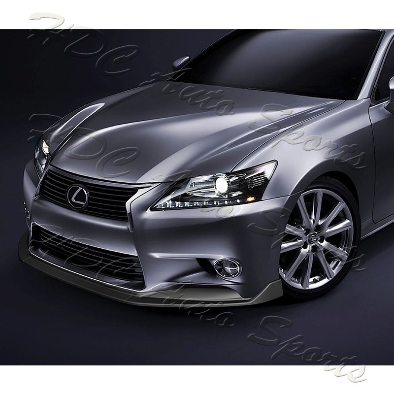For 2013-2015 Lexus GS350 GS450h Base Black Front Bumper Splitter