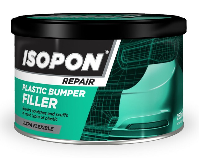 UPOL Isopon Repair Plastic Bumper Filler 250ml Ultra Flexible Made