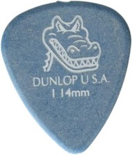 Pack of 12 Dunlop Gator Grip Picks - 1.14mm