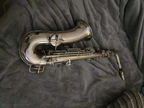 silverplated Saxaphone