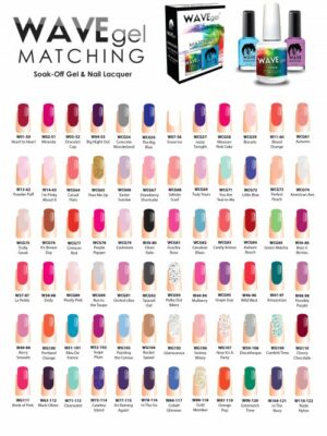 WAVE GEL DUOS FULL SIZE 0.5 oz GEL + LACQUER - FULL COLORS - Pick ANY