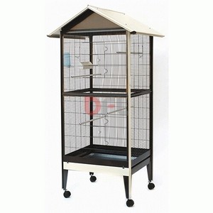 Détails Sur Volière Cage Giò Pour Oiseaux Oiseaux à Roulettes Cm 85x77x168 Perroquets H