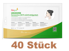 40 x Hotgen Corona Schnelltest Antigen Selbsttest Laientest Covid Test BfArM