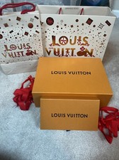 LOUIS VUITTON Authentic Gift Box Magnetic Empty Box 14  x10"x5" With Wallet Box
