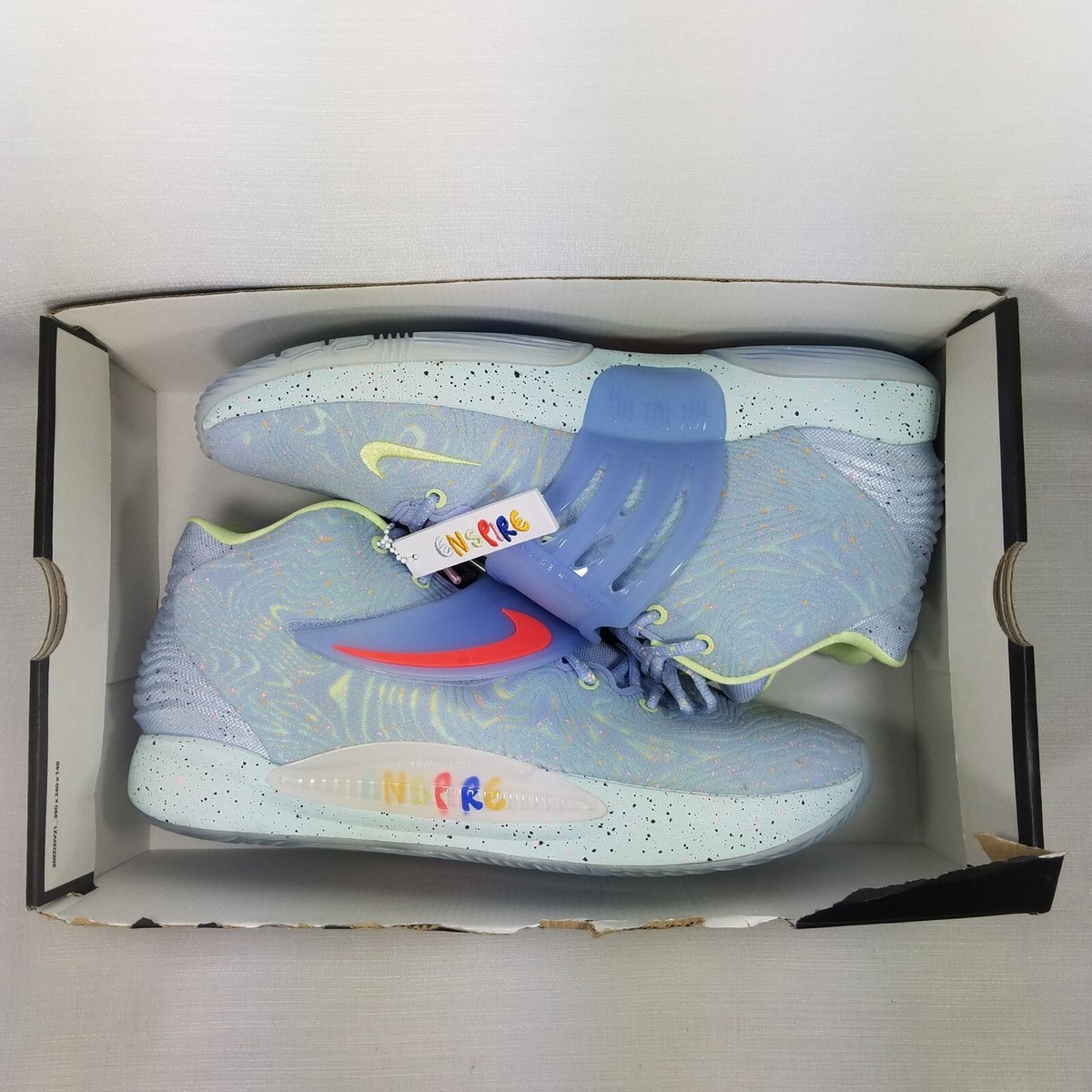 Enspire × Nike KD 14 Friends & Family Light Marine Blue DS extreme RARE Sample Size 16 - Enspire x Nike KD 14 Friends & Family - Light  main image 2
