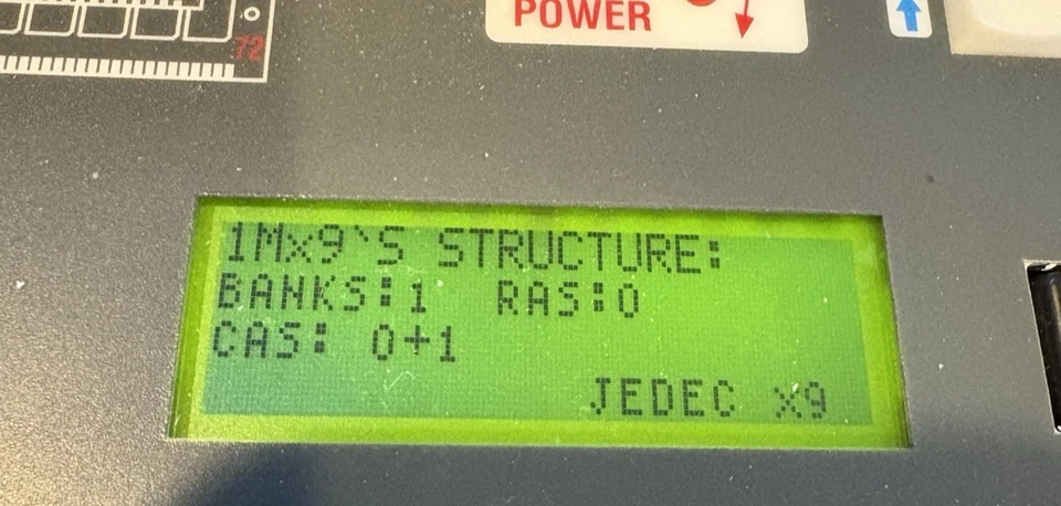 PC de memoria 4 MB 4 x 1 MB 30 pines SIMM 100ns PLATA MCM91000S, IBM 286/386 *PROBADO* Foto 4 de 4