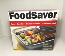 FoodSaver Canister 2 - 1/4Qt. Vacuum Container Storage By Tilia NIB