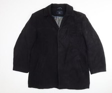 Terry de Havilland Mens Black Jacket Blazer Size L Button