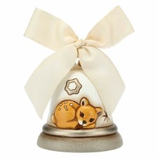  THUN Addobbo Natalizio Campanella Argentata Limited Edition 2019 cerbiatto