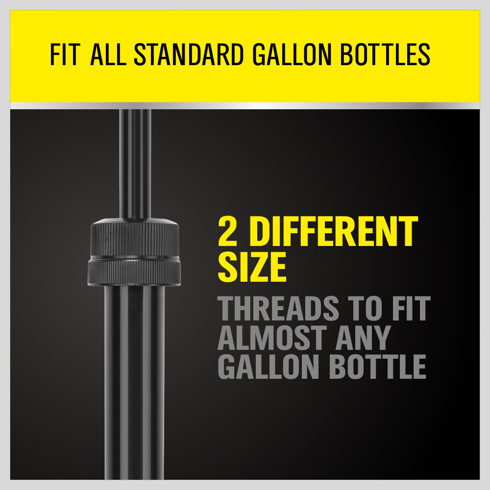 Fluid Transfer Pump for Standard Gallon Bottles Manual Oil I1R1