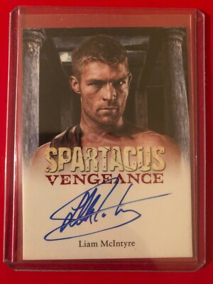 Spartacus Vengeance Autograph Card Liam McIntyre