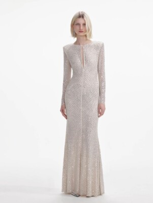 self portrait CREAM RHINESTONE KEYHOLE MAXI DRESS $870 UK 12, US 8 | eBay self portrait CREAM RHINESTONE KEYHOLE MAXI DRESS $870 UK 12, US 8 | eBay