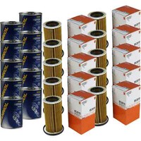 10X Original Mahle / Knecht ÖLfilter OX 370D1 + 10X SCT Motor Flush MotorspüLung